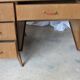 Minister's desk 1960s light oak