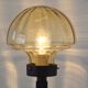Ancienne lampe Art Déco fer forgé 1920 vintage