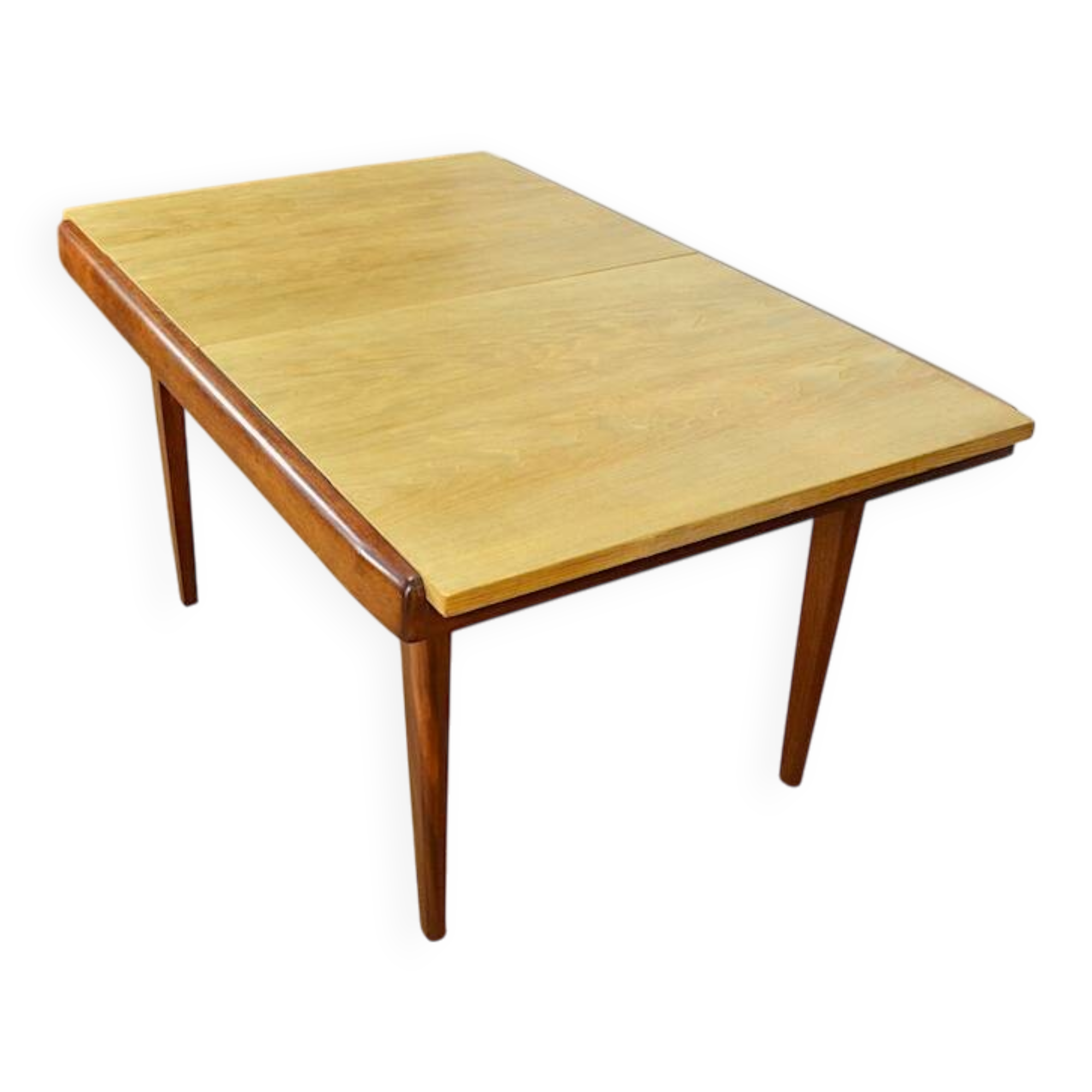 Two-tone dining table by Gustave Gautier, Eros Vintage Edition, 1950
