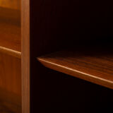 Danish teak bookcase by Hundevad 1960s