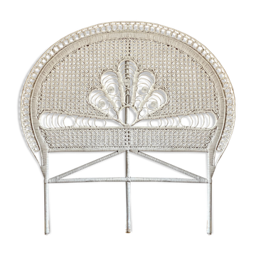 Rattan headboard