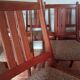 6 KS möbler chairs in teak and wool Kvadrat 60s