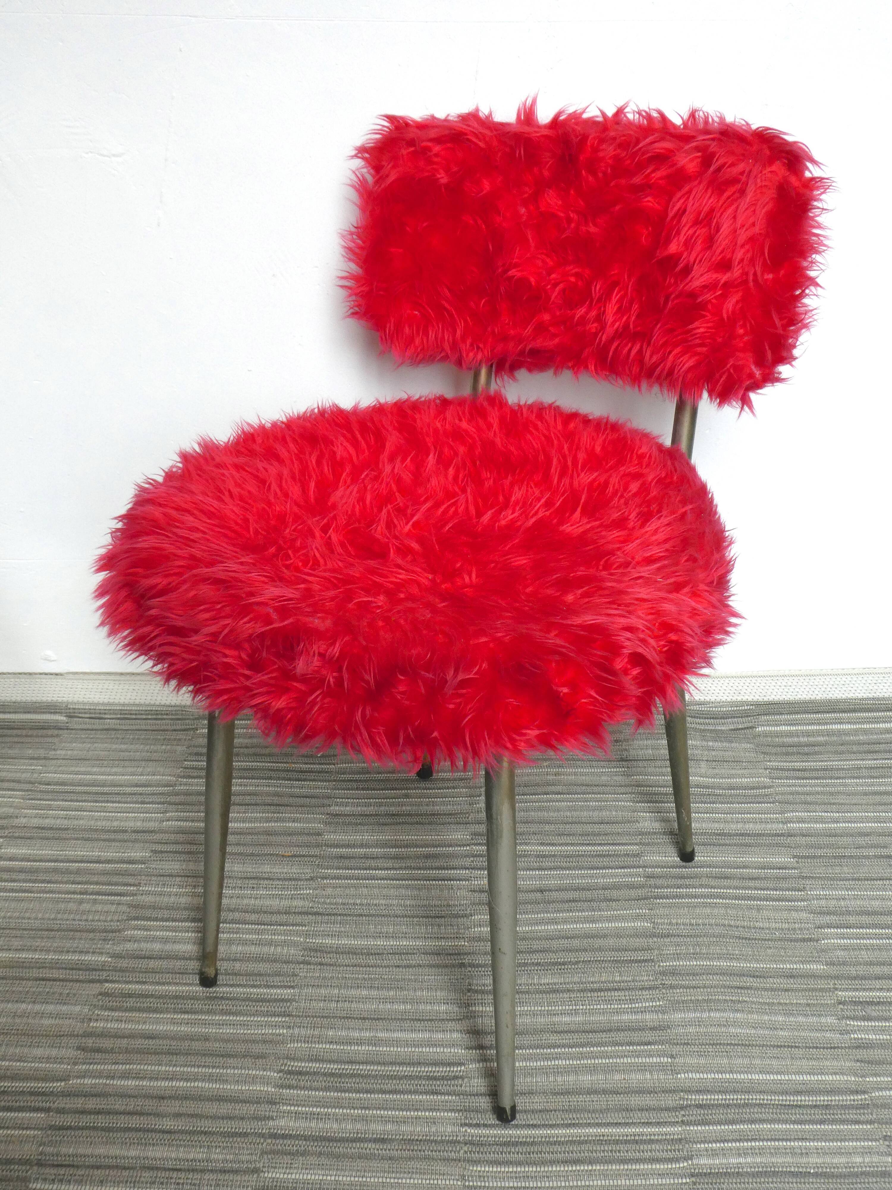 Chair red rug  70 years