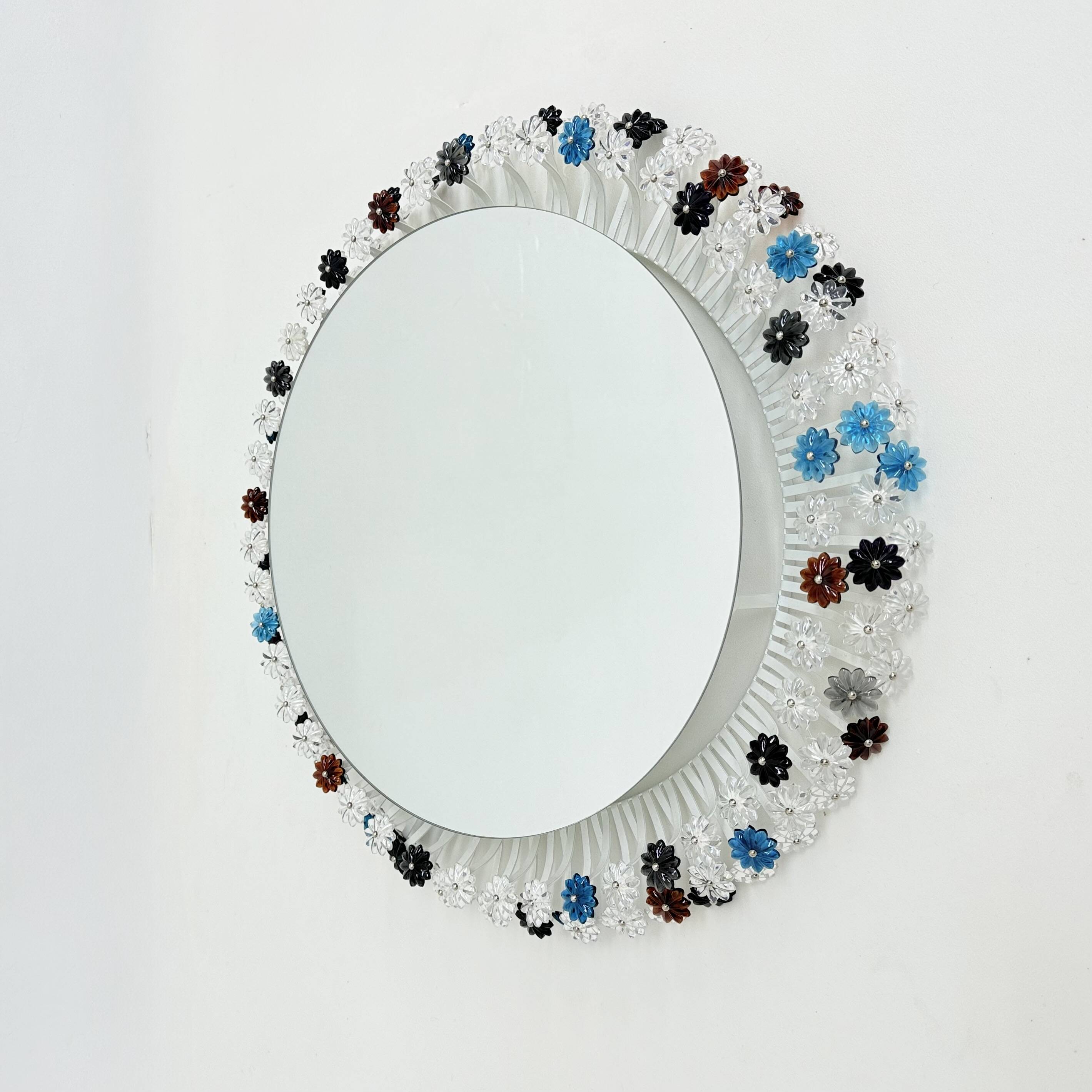 Vintage Back light Mirror by Emil Stejnar for Rupert Nikoll 1950s