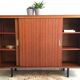 Danish wardrobe sliding doors 60s