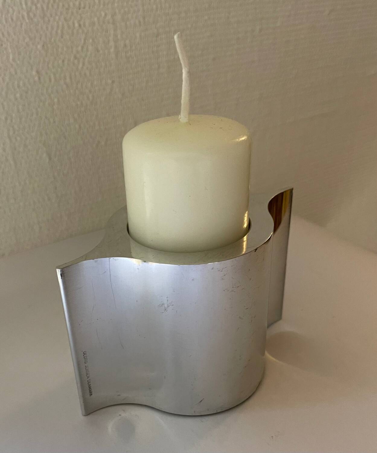 Georg Jensen Denmark candle holder, 20th century design