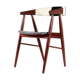 Fauteuil scandinave en bois 1960