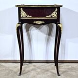 Middle Display Table in Stained Mahogany, Louis XV style, Napoleon III period – Mid-19th century