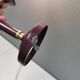 Wall lamp from Swedish Belid 1990s, in a beautiful aubergine purple colour.