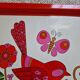 Vintage rectangular metal tray Préfontaines by Edery
