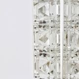 Bakalowits Vienna, up to three faceted crystal pendant lamps, Austria, 1960s