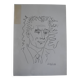 Picasso original lithograph 1959 Frédéric Joliot-Curie 38x28cm