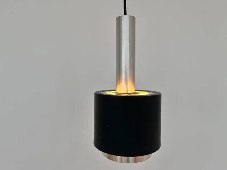 Pair of Midcentury Pendants Doria Leuchten, Germany, 1970s