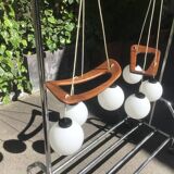 2 Rispal pendant chandeliers with 3 lights