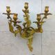 Paire d'appliques murales Louis XV en bronze