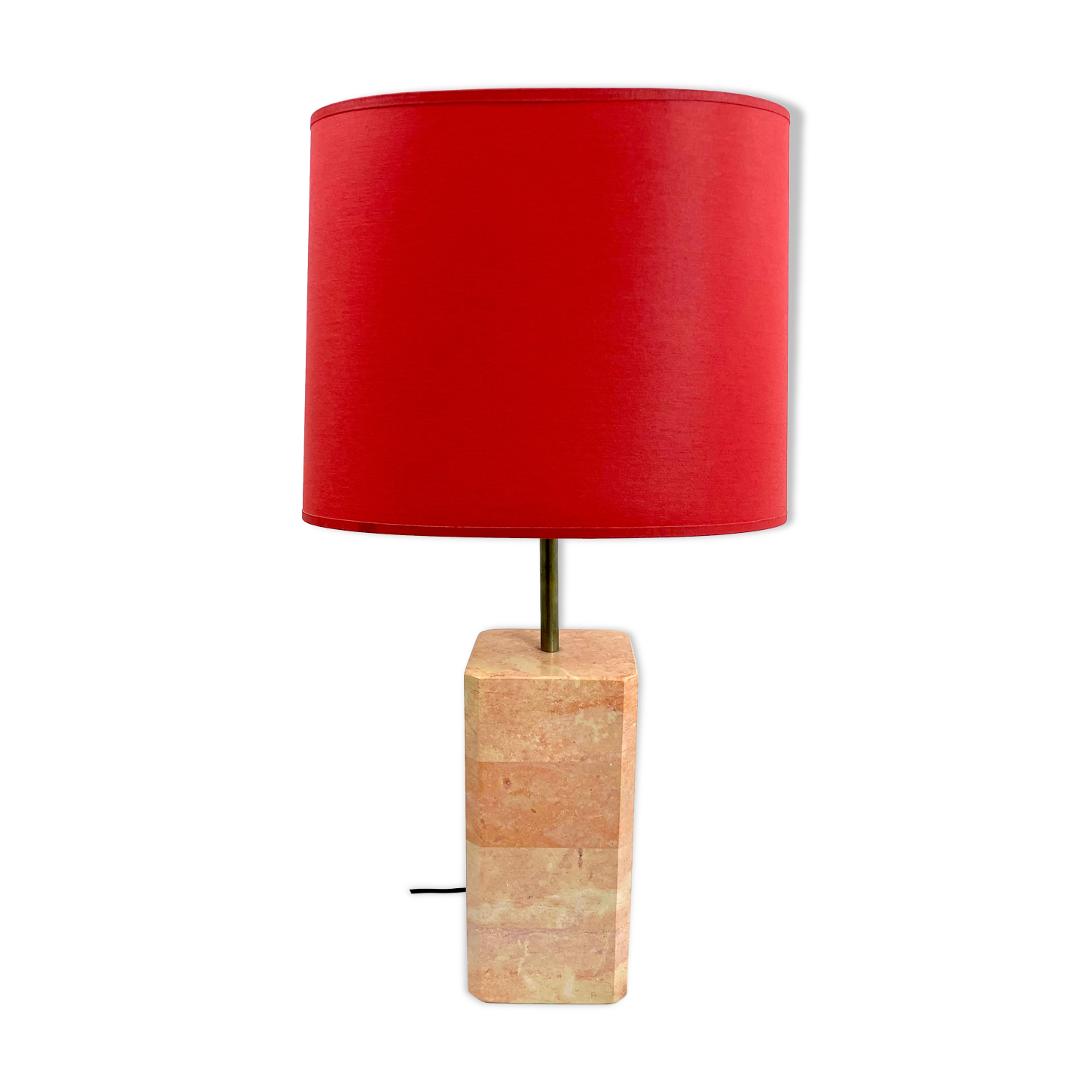 Lampe à poser en marbre vintage