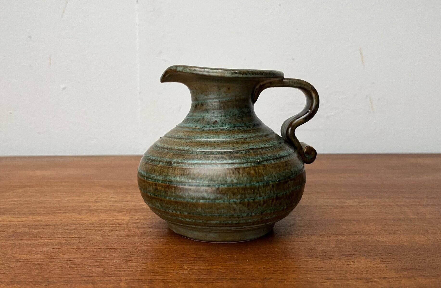 Mid-century pottery vase from the 1960s.