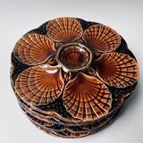 Assiettes huitres Sarreguemines