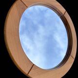 miroir en orme brutaliste