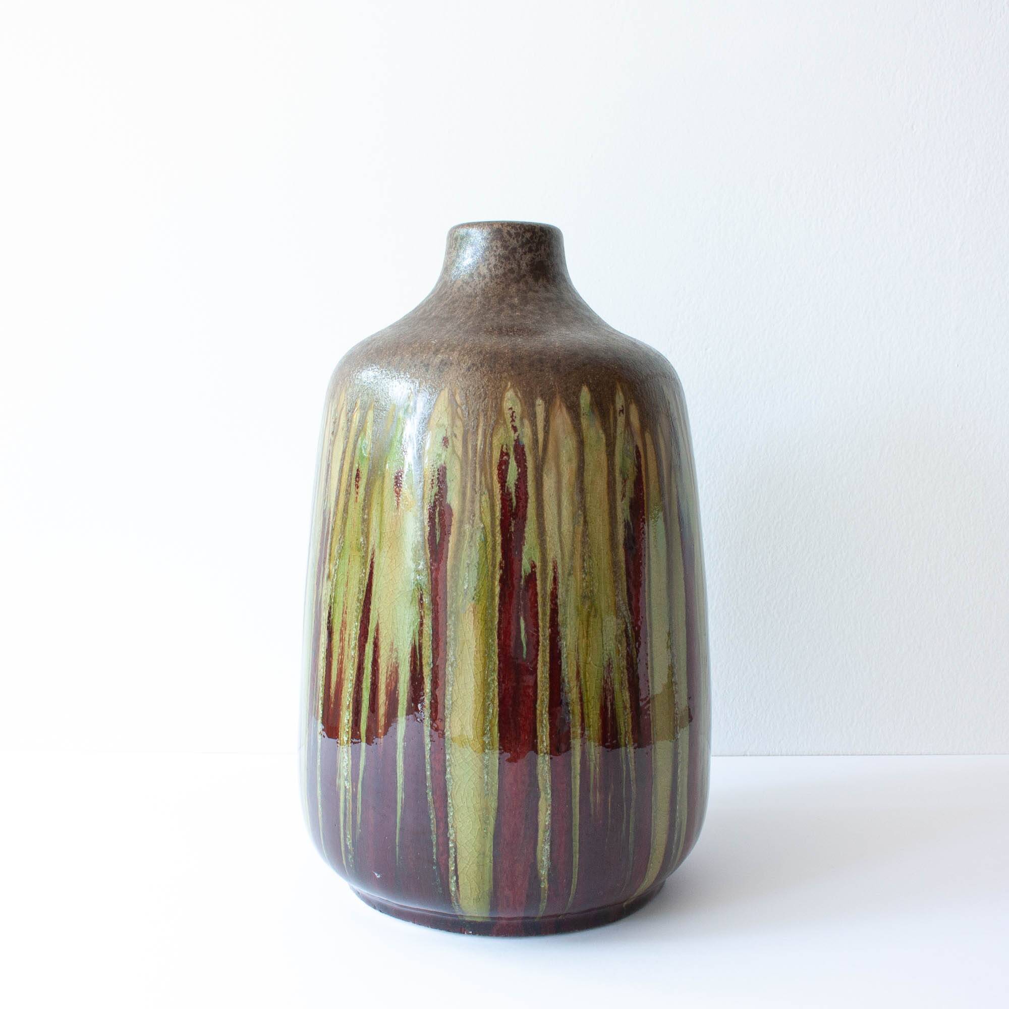 Vintage Lava Ceramic Vase, 1970's