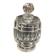 Baccarat crystal covered pot, Malmaison model