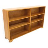 Scandinavian elm bookcase, Swedish modern, Sweden, 1940