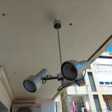 Suspension vintage 70's 3 spots orientable