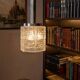 Vintage 1960s ceiling lamp, Venice, Crystal/steel