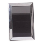 Miroir en verre taillé vintage, Italie années 1980