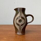 A studio pottery jug from the mid-century by Marianne Stark for Michael Andersen, Bornholm, 1960s.