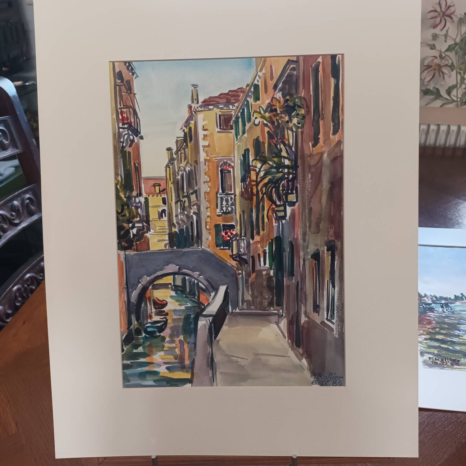Aquarelle Venise Rollier