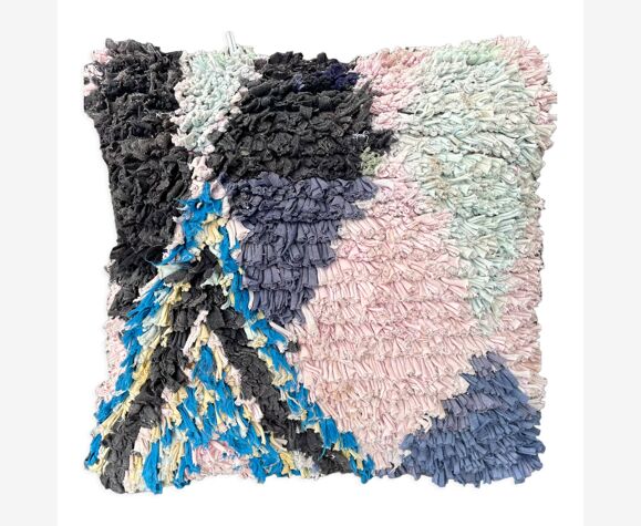 Coussin marocain boucherouite
