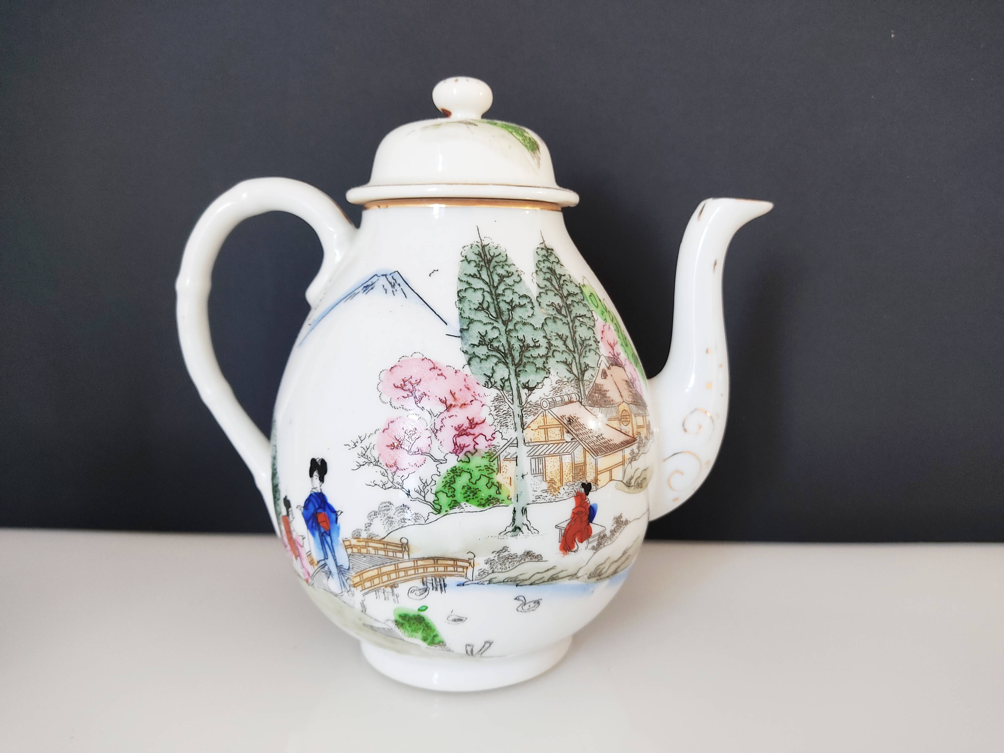 Japan porcelain teapot