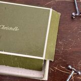 6x Christofle Silver-Plated Knife Rests "4 Balls"