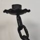 Pair of brutalist candlesticks