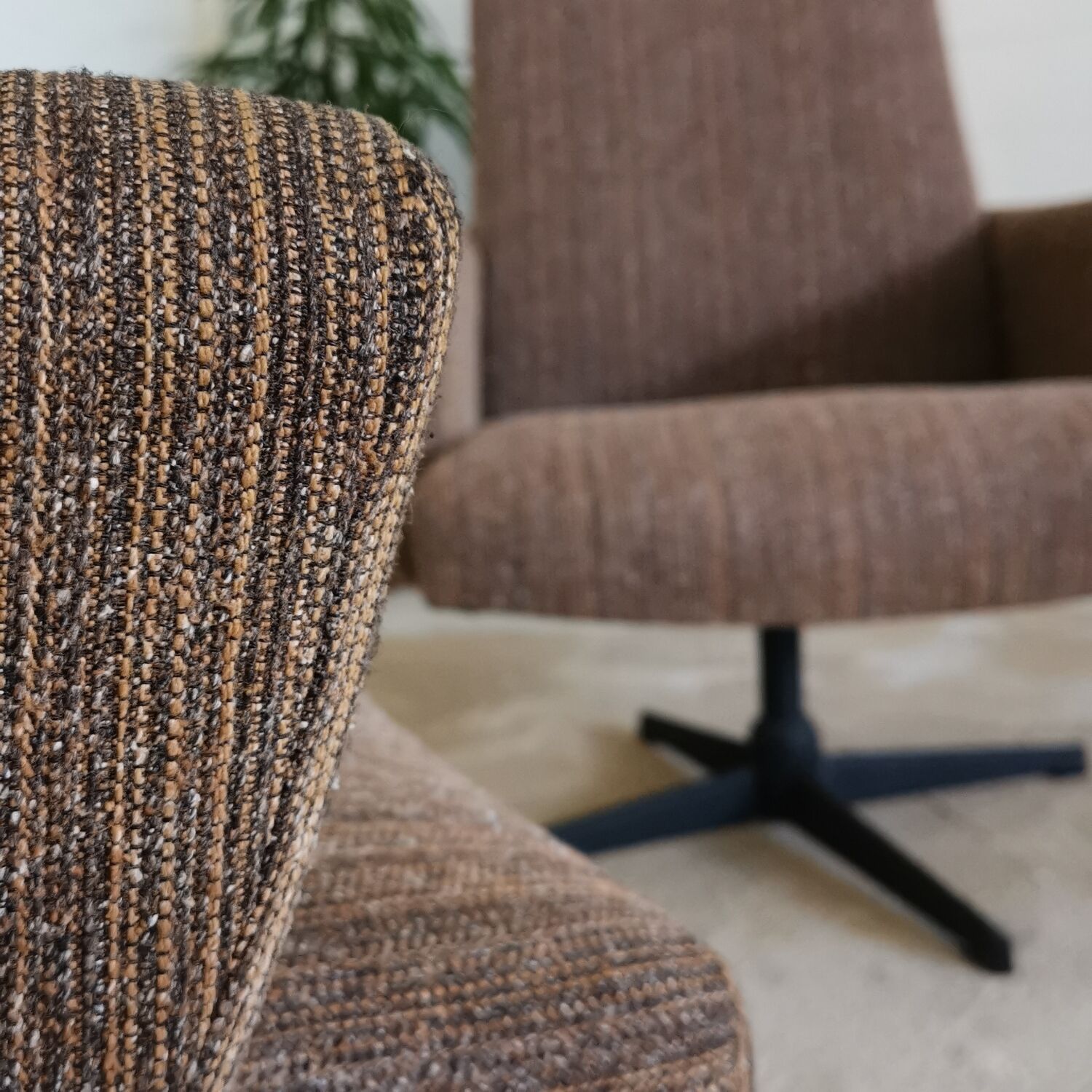 Pair of Czechoslovak swivel chairs year 70