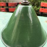 2 suspensions with enamelled sheet metal cones