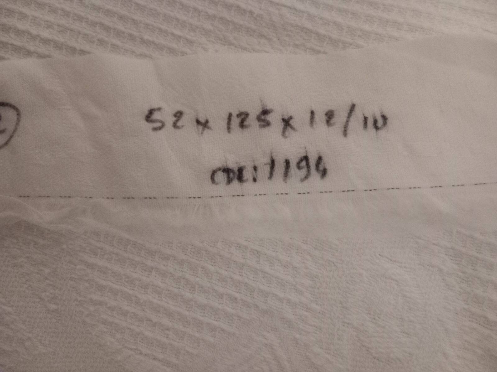 Wrought iron sofa bed + mattress + 2 sheets