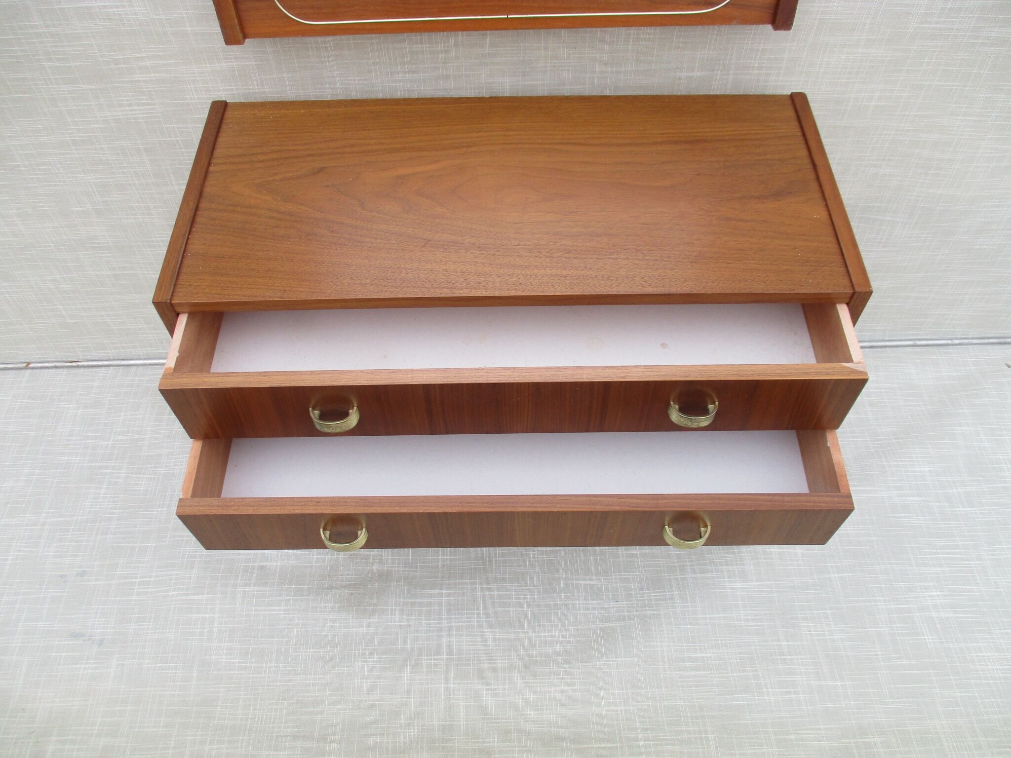 Mirror and console, sweden, 1960s