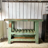 Old workbench original patina