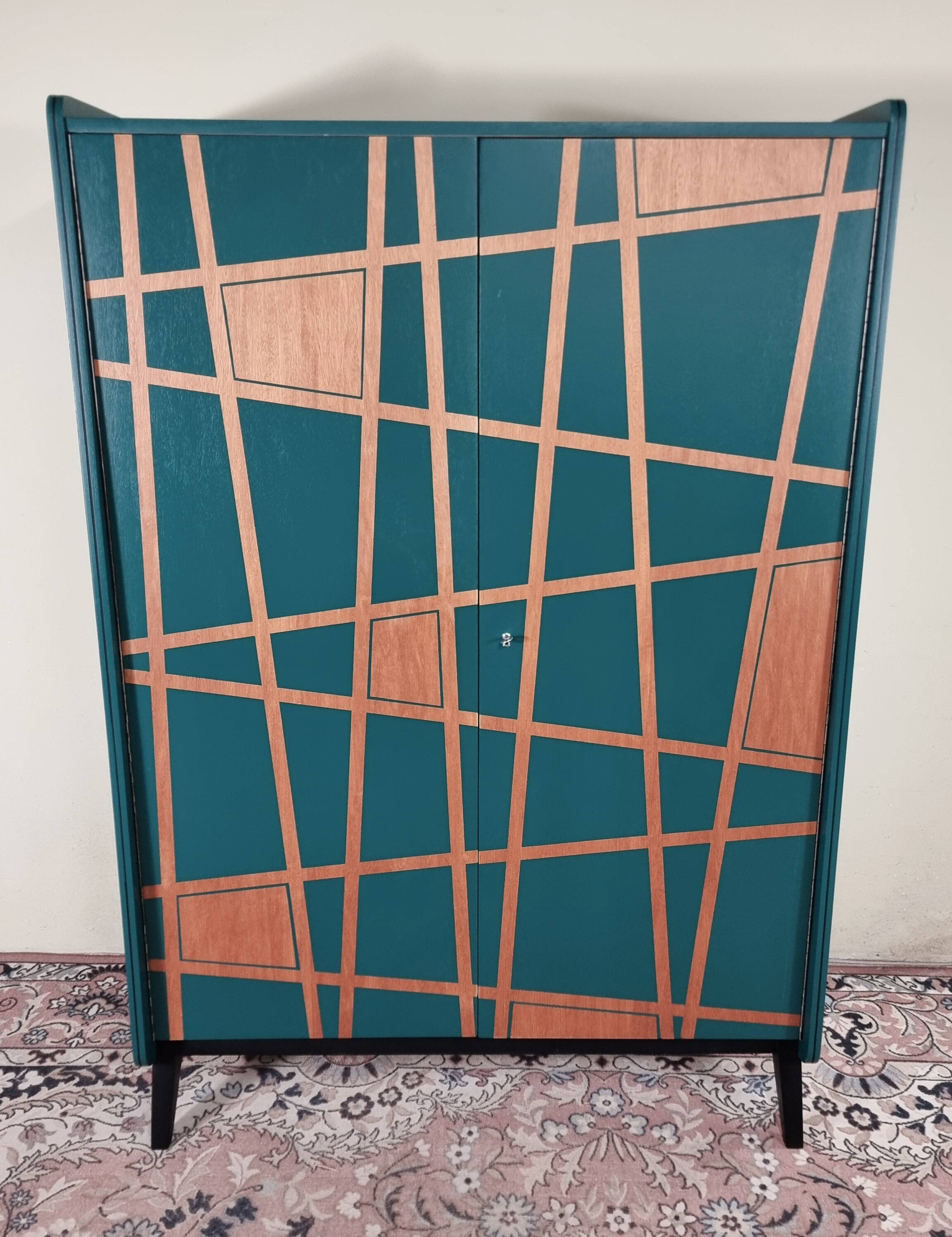 Vintage Wardrobe in Ash by Tatra Nabytok, 1960s