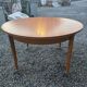 Table scandinave extensible en teck des années 60