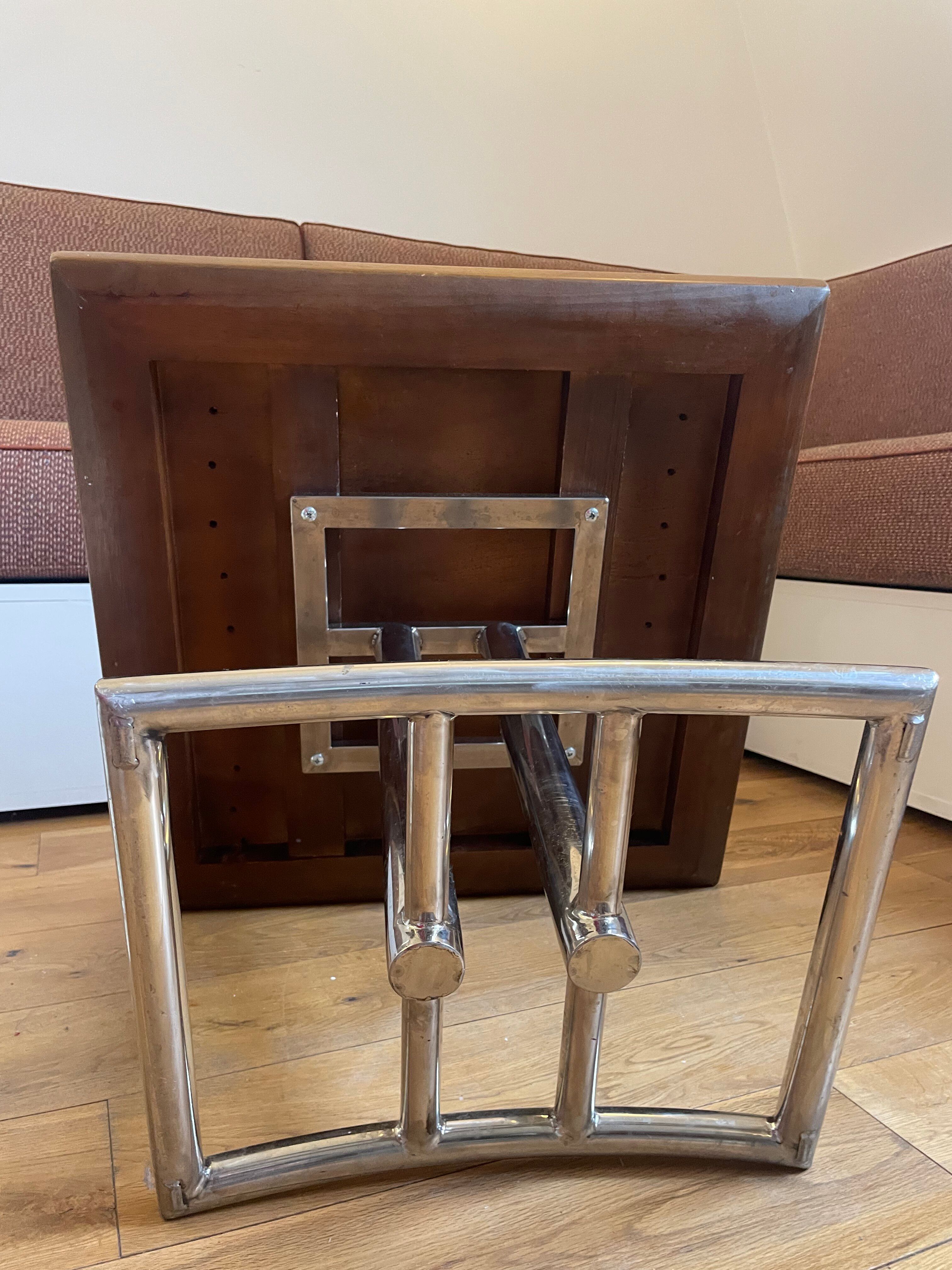 Side table / square coffee table - Riviera - Anne de Bejarry