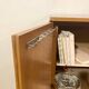 Vintage wardrobe with compass feet