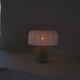 Large modernist mid-century table lamp "Chamotte" Gunnar Nylund Rörstrand, Sweden