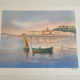 Lithographie signée de l’artiste francais provençal  victor zarou