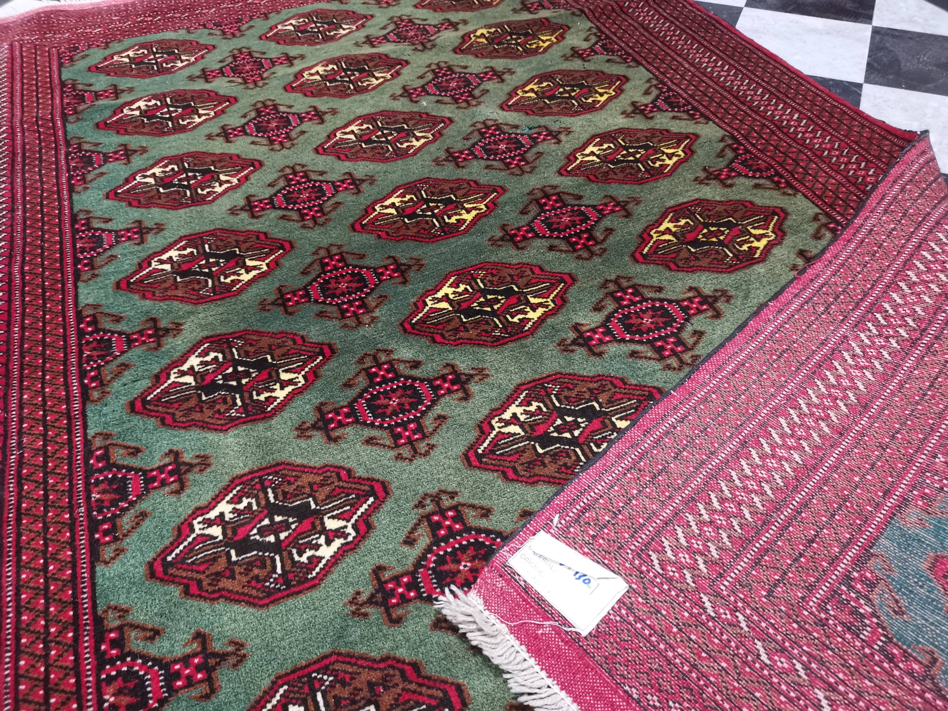 Tapis d'orient persan fait main Boukhara 190 x 130
