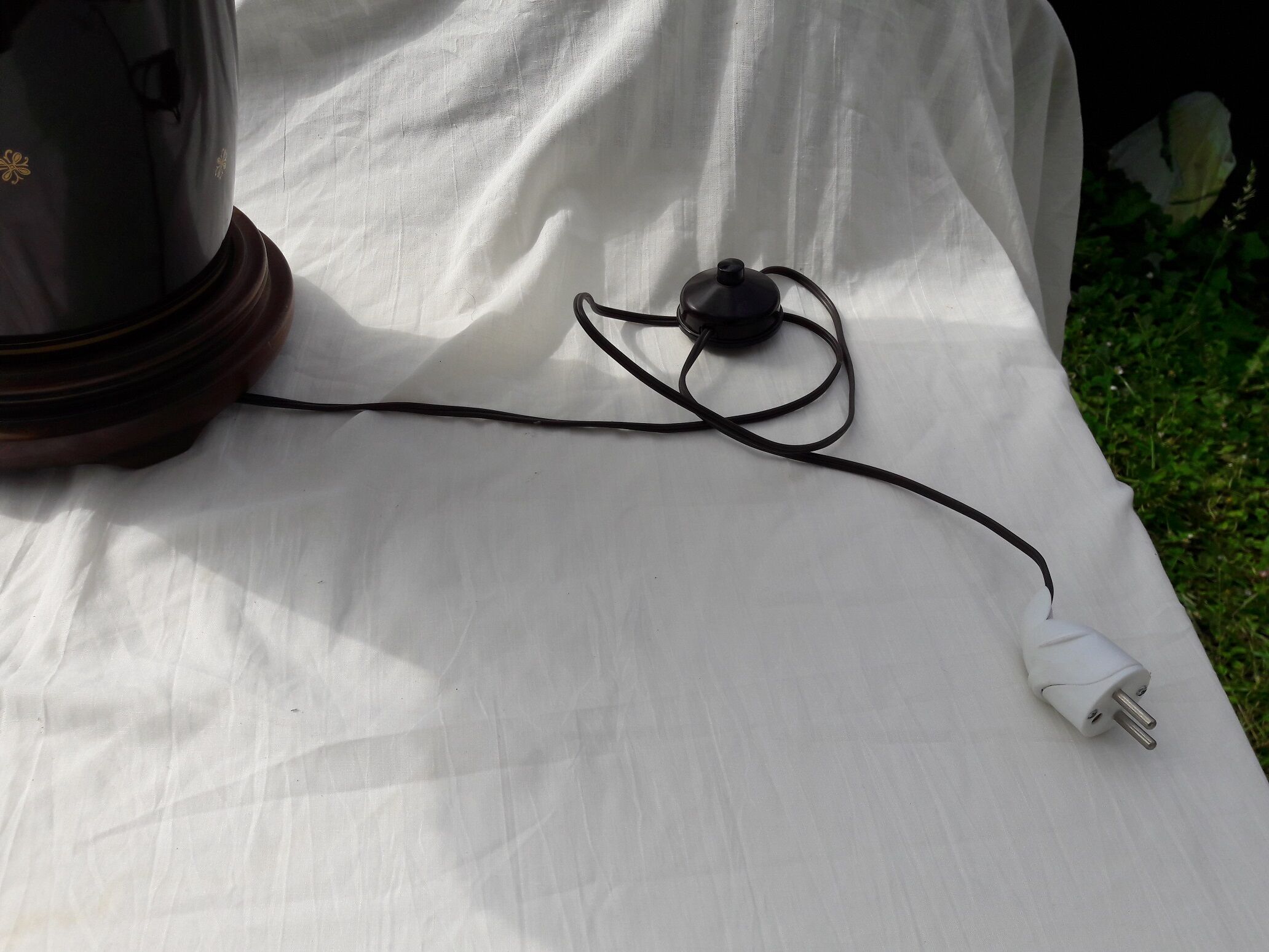 Porcelain lamp décor by Drimmer