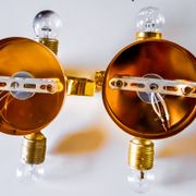 Paire d'appliques de la maison Sciolari pour Lightolier, Italie 1970