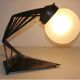 Lampe  fer forgé art déco